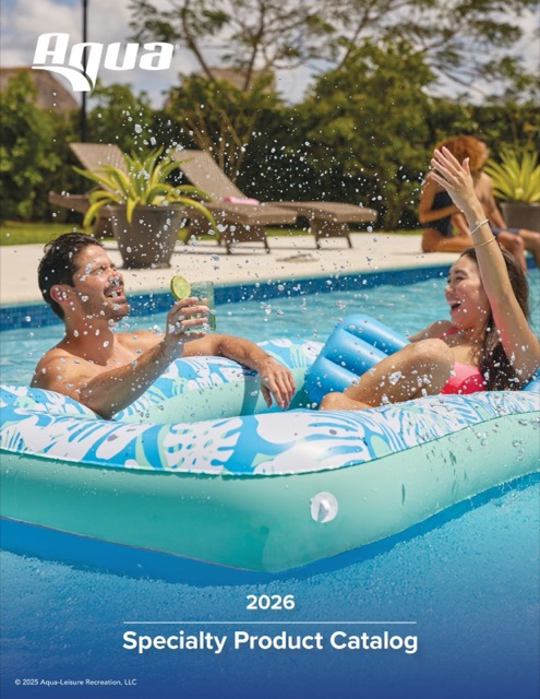 Aqua Leisure 2026 Aqua Specialty catalog cover