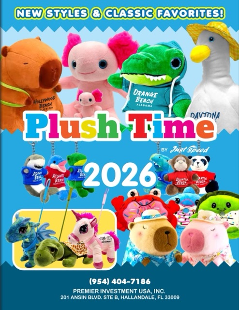 Just Speed 2025 It's Plush Time catalog cover