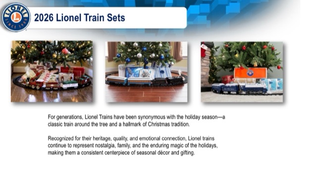 Lionel 2026 Full Line catalog cover