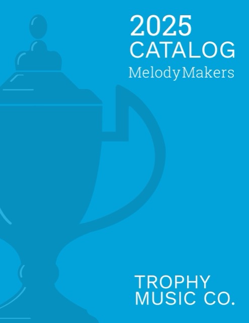 Trophy Music 2025 Full Line catalog cover