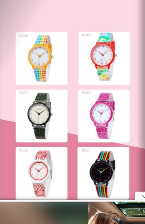 Ovvel Watches — page from the Ovvel 2026 catalog