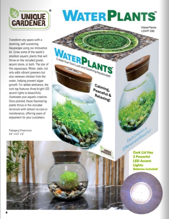 WaterPlants Aquascape Kit — page from the Silver Circle 2026 catalog